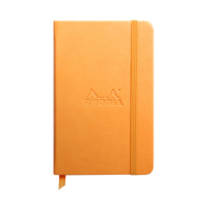 Rhodia Hardcover Notebook - Small - Orange - Plain